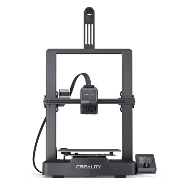 Creality Ender-3 V3 SE 3D Printer with CR Touch Auto Leveling 220*220*250mm Printing Size and Sprite Direct Extruder Stable Dual Z-axis Ensuring High Print Quality with 3.2in Color Knob Screen for 1.75mm Filaments PLA PETG TPU