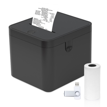 58mm Receipt Printer POS Printer USB+BT Desktop for Shipping Business Restaurant Kitchen Supermarket Home Business Retail Store