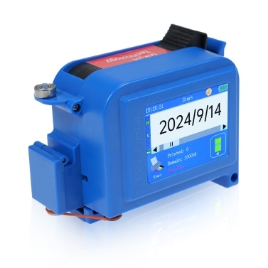 Mini Handheld Inkjet Printer Intelligent Barcode Printer with 2.4 Inch Touchscreen