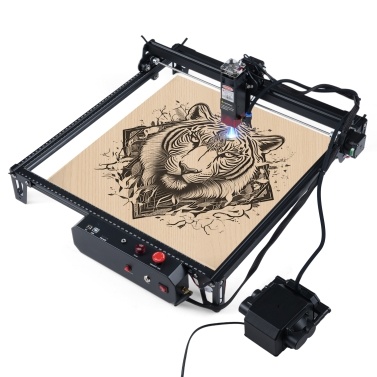 T10 10W Laser Engraver Cutter Machine with Air Assist 10000mm/min Fast Engraving Speed