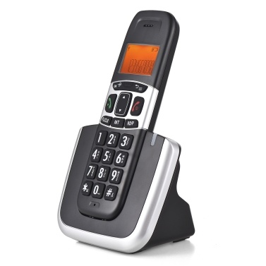 Bisofice Expandable Cordless Phone System with 3 Lines Display