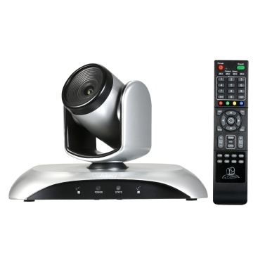 Aibecy 1080P HD Video Conference Camera 3X Optical Zoom Wide Angle Webcam Supported H.264 Hard Compression 355° Rotation Plug & Play with Remote Control for Video Meetings Training Teaching