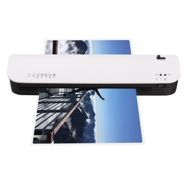 SL399 Laminator Machine Set A3 Size Hot and Cold Lamination 2 Roller System with 25 A3/A4/A5/A6 Laminating Pouches Corner Rounder  for Home Office School Supplies