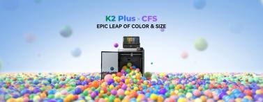 Creality K2 PLUS 3D Printer Support Multi-color Printing Active Chamber Heater 600mm/s High Speed Print 350*350*350mm Large Build Size