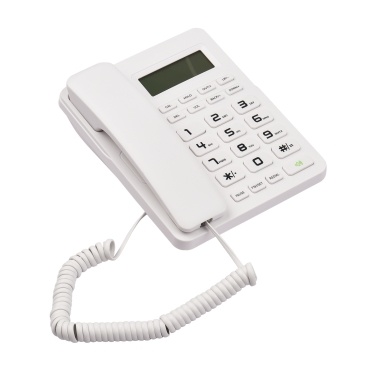 Desktop Corded Landline Phone Fixed Telephone Big Button for Elderly Seniors Phone with LCD Display Mute/ Pause/ Hold/ Flash/ Redial/ Hands Free Functions for Home Hotel Office Bank Call Center