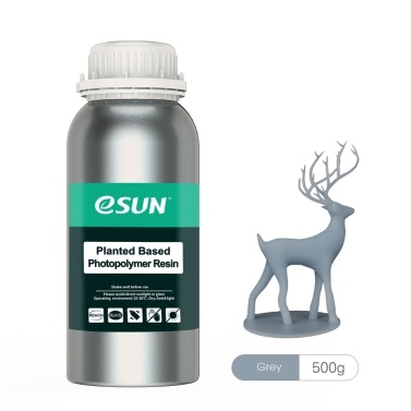 eSUN Plant-based Rapid Resin 405nm LCD UV-Curing, 500g Black