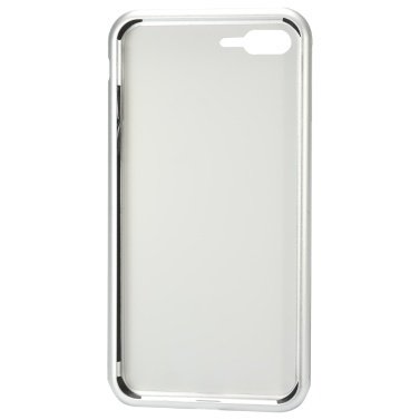 Metallrand Handy-Fall gehärtetes Glas magnetische Adsorption Schutz Smartphone Abdeckung Stoßstange Luxus Aluminiumrahmen Fällen für Iphone 7P
