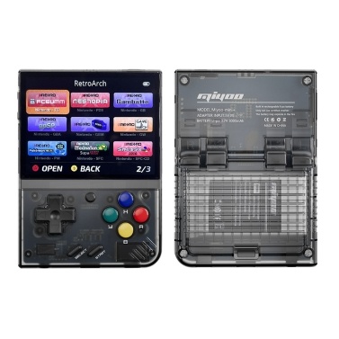 Miyoo Mini Plus+ Portable Game Console - 3.5in IPS Screen, ARM Cortex-A7, Up To 128GB Expandable Storage