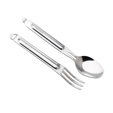 NexTool 2 PCS Outdoor Flatware Set with Case Silverware Set