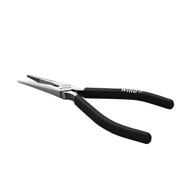 Wiha Long Nose Pliers 6inch Needle Nose Pliers Wire Cutter Non-slip High Carbon Steel Spring Open Cross Twill Home DIY Repair Hand Tool