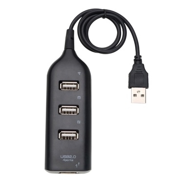 4-Port USB Hub 1 Meter tragbarer USB 2.0 / 1.1 Splitter