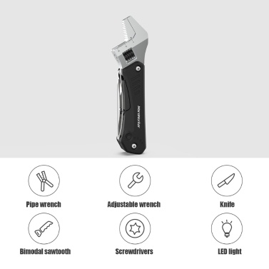 MarsWorker Multi-Function Wrench Knife Six Functions 6-In-1 Tools