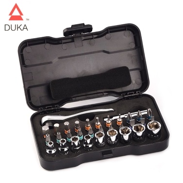 DUKA RS2 33 in 1 Ratchet Wrench with Screwdriver Bit Set