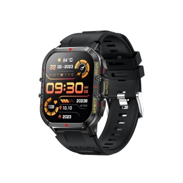 LIVLOV T21 Sports Smartwatch 1.96-in BT Call Mens Smart Watch