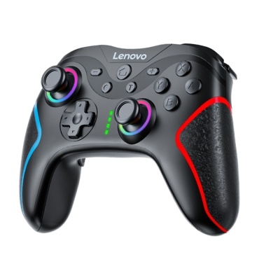 Lenovo S01 Wireless Game Controller - 6-Axis Gyroscope, Rechargeable, BT Compatible with iOS & Android
