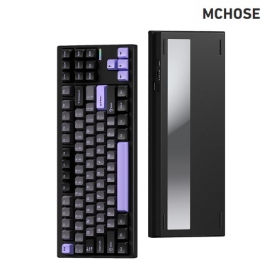MCHOSE MC-GX87-1 Wireless Mechanical Keyboard - Tri-Mode Connectivity, Aluminium Custom Build, GASKET Construction