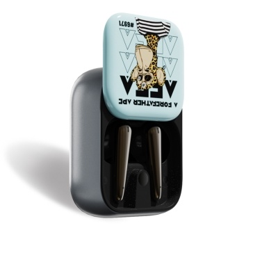 Bored Ape Yacht Club B6 Wireless Earbuds - In-Ear BT Noise Cancelling Headphones with Charging Case