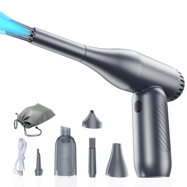 K16 Mini Portable Turbine Hair Dryer Electric Portable Dust Blower Mini Vacuum Cleaner Multifunctional Tool