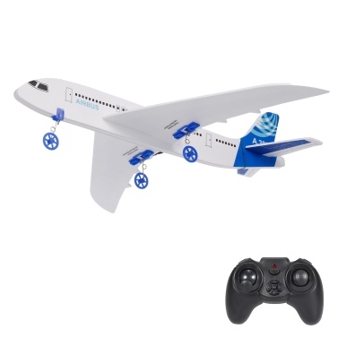 A380 2.4GHz 2CH Small Plane RC Airplane DIY Flight Toys for Kids Boys