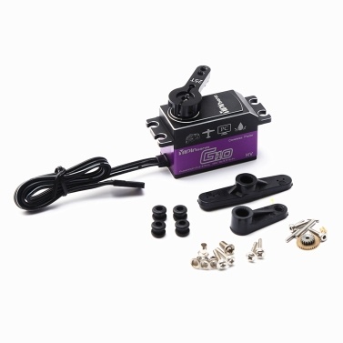 YIPINServo 20KG Digital Servo Metal Gear Servo Waterproof for 1/8 1/10 Scale RC Cars Robot Manipulator