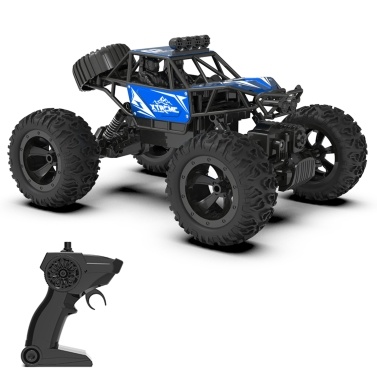 2.4GHz 4WD Off-road Car Alloy Climbing Car Dual Control Mode with Remote Control Watch