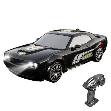 2.4GHz 1/20 Remote Control Drift Car 4WD Race Drifting Cars Toy with Cool Lights Drift Tires