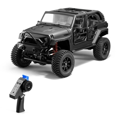 MN-128 1:12 2.4G 4 Wheel Drive Remote Control Crawler Off-Road Truck with Lights