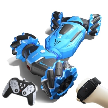 2.4G 4WD Gesture Sensing Stunt Off-Road Vehicle Twisted Toy with Light Music