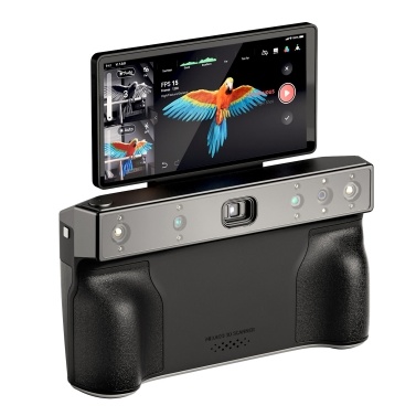 Revopoint MIRACO PRO 3D Scanner for 3D Printing Wireless Handheld 3D Model Scanning for Small to Large Objects Fast Recharging Battery 32GB RAM