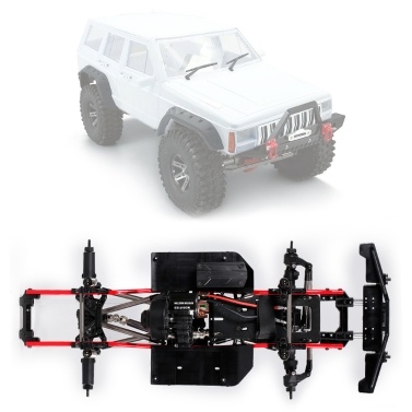 AUSTAR A2X-313C RC Car Chassis 275mm/10.8inch Wheelbase Chassis Frame 540 35T Motor for 1/10 RC Crawler Car Axial  SCX10 II RC Car