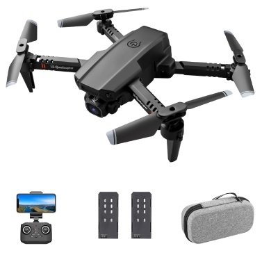 LS-XT6 RC Drone with 4K Drone Dual Camera Track Flight Gravity Sensor Gesture Photo Video Altitude Hold Headless Mode RC Quadcopter