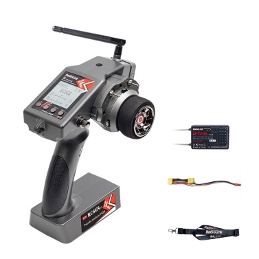 RC6GS V3 Remote Control Transmitter with Gyro Receiver R7FG 30 Models Storage 2.4Ghz 7 Channels Remote Controller for Remote Control Crawler Drift Car Boat