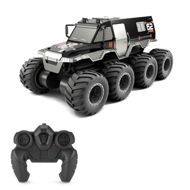 2.4G 8 Wheel Drive Remote Control Armored Vehicle Amphibious Off Road Stunt Truck Toy