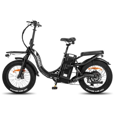 FAFREES F20 X-Max Folding Electric Bike 20*4.0 inch Fat Tire 750W Brushless Motor 48V 30AH Samsung Battery 180-200km Max Range Triple Suspension System