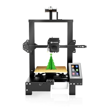 LONGER LK4 X 3D Printer with Direct Dual-gear Extruder PEI Magnetic Platform Auto-Leveling 4.3'' Touchscreen 220x220x250mm Printer Size