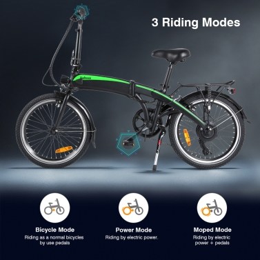 Fafrees 20F055 20 Inch Folding Electric Bicycle  with 7.5AH Battery 33 - 35km Range