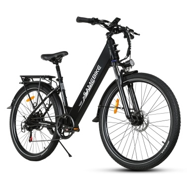 Samebike RS-A01 Pro Adult Electric Bikes 500W High-Speed Motor 27.5" Large Tires 36V 15Ah Battery 7 Speed City Bikes for Men Women E-bike
