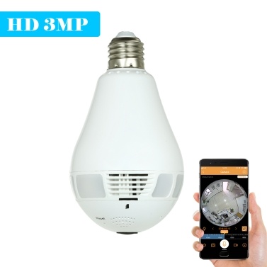 $6 OFF 3MP HD Wireless Wifi VR Light Bulb IP Camera,free shipping $41.99(Code:SLBIC6) $6 OFF 3MP HD Wireless Wifi VR Light Bulb IP Camera,free shipping $41.99(Code:SLBIC6)
