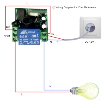Smart Home Wireless Fernbedienung Relais Empfänger Sender Universal Switch