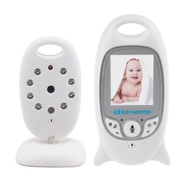 2inch Display Video Baby Monitor with Camera and Audio Remote Wide View Two Way Audio Talk Infrared Night Vision 8 Lullabies