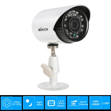 KKmoon 1080P AHD CCTV Analog Kamera 3,6 mm Objektiv