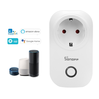 58% OFF SONOFF S20 Wifi Wireless Remote Control Socket EU Plug,limited offer $8.99 58% OFF SONOFF S20 Wifi Wireless Remote Control Socket EU Plug,limited offer $8.99