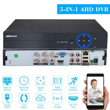 DVR 4-way 5M-N Analog DVR HD DVR Surveillance Host