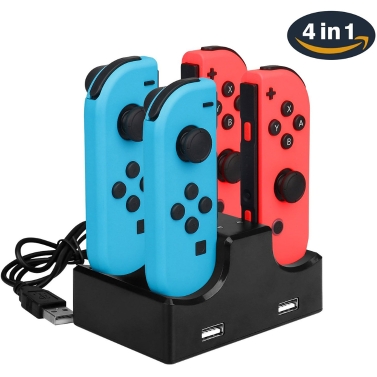 4 en 1 Dock de charge avec 2 ports Hub USB pour Nintendo Switch Joy-Con seulement € 5.16 4 en 1 Dock de charge avec 2 ports Hub USB pour Nintendo Switch Joy-Con seulement € 5.16