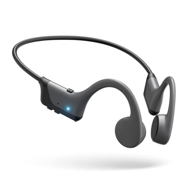 HS1 Wireless Bone Conduction BT5.0 Headset IPX55 Waterproof Rating Endurance 8 Hours Type-C Charging Built-in Li-Ion Battery