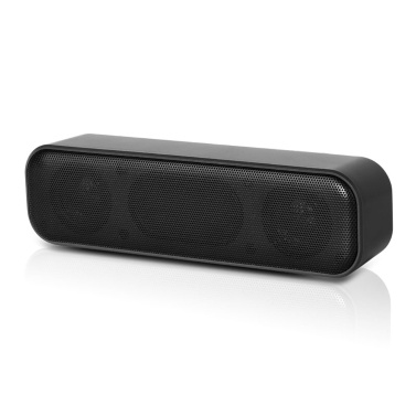 Two 3W Subwoofers USB Powered Soundbar Desktop Speaker Wired Sound Box for TV Desktop Laptop Computer