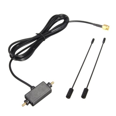 DVB-T/CMMB Car Antenna T-type Digital TV Antenna SMA Male Connector Black