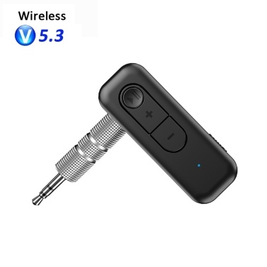 USB AUX BT5.3 2 in 1 Transmitter/Receiver Adapter Portable Earphone Audio Cordless Receptor Hands-Free Calling