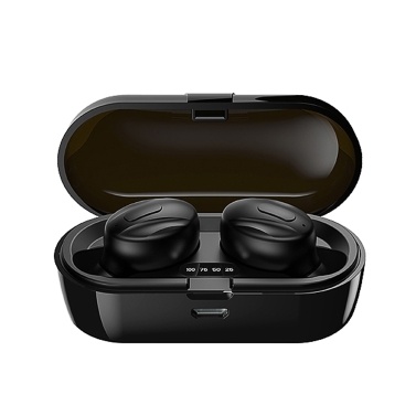 XG13 TWS Sports Headset Bluetooth 5.0 True Wireless Headphones Built-in Microphone with 350mAh Charging Box and Digital Display Earbuds
