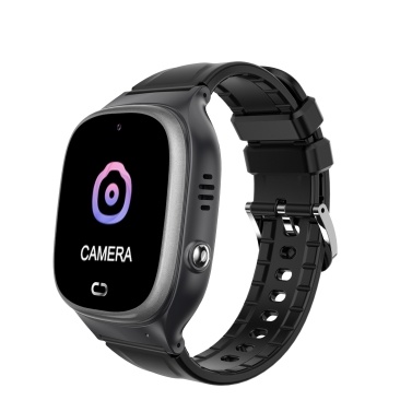 TD-45 2G Kids Smart Phone Watch Children Smartwatch SOS Call Voice Chat IP67 Waterproof with Nano SIM Card Slot LBS Location Camera Clock Silicone Strap Girls Boys Toys Gifts